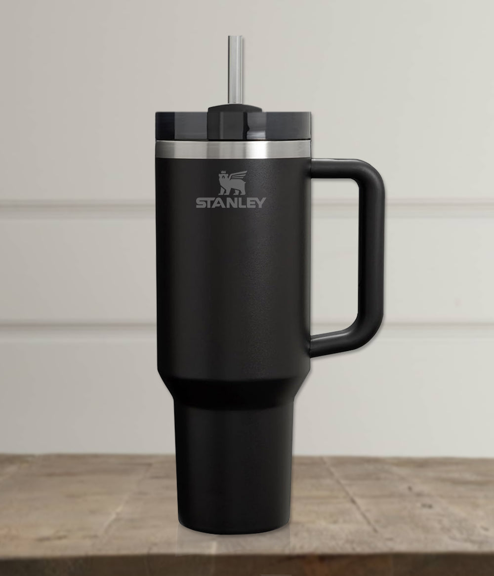 40oz Stainless Steel Vacuum Insulated Tumbler β Travel Mug with Straw & Handle | Premium Hydration Cup