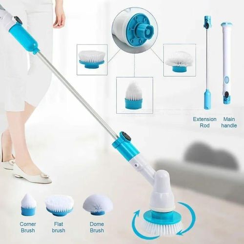 3-in-1 Electric Spin Scrubber Machine β Powerful Cordless Cleaning Brush for Bathroom, Kitchen & Floors
