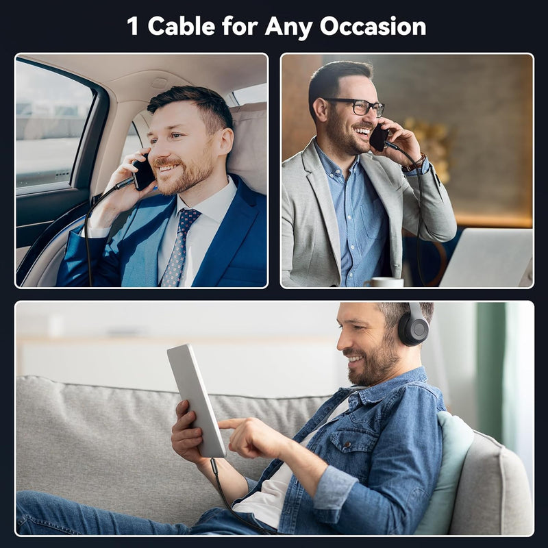 4-in-1 Multi USB Fast Charging Cable – Universal Portable Charger for iPhone, Android & More