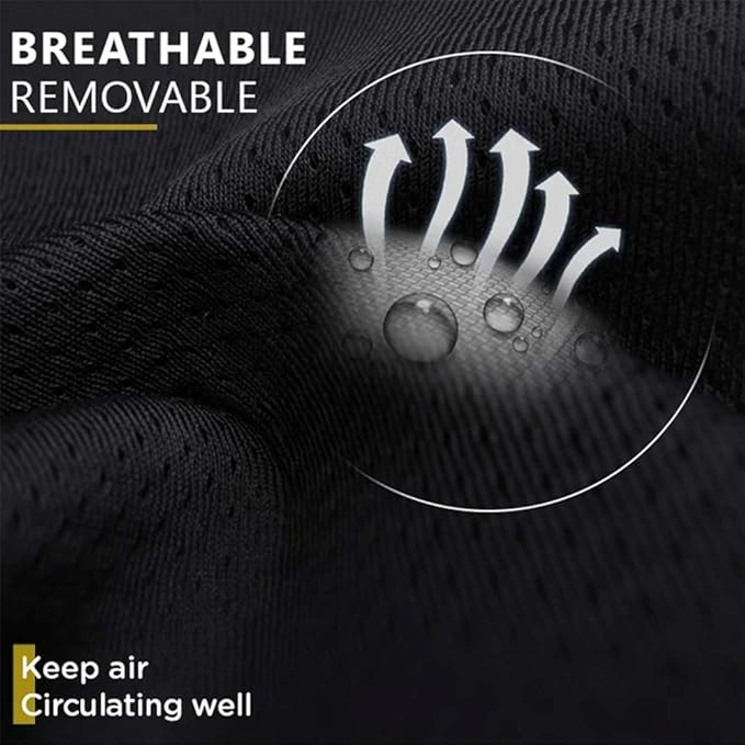 Ergonomic Memory Foam Car Neck Pillow – Breathable Cervical Support Cushion for Comfortable Driving