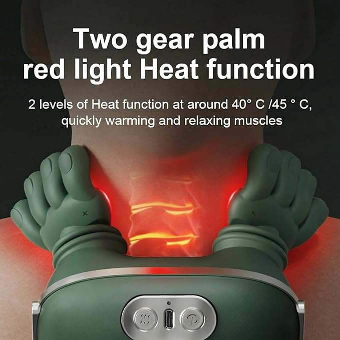 Shoulder & Neck Massager – Portable Kneading Massager for Neck, Shoulder & Upper Back Relief