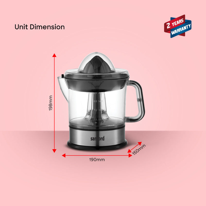 Sanford SF5559CJ Citrus Juicer – Premium 700ml Electric Juicer for Fresh Orange, Lemon & Citrus Juice