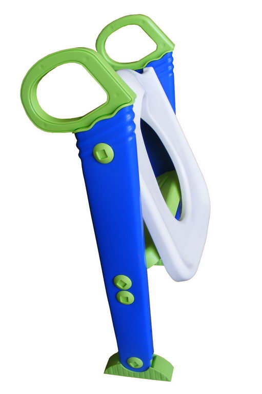 Children Toilet Training Ladder Seat – Foldable Adjustable Potty Training Seat with Non-Slip Steps & Handrails