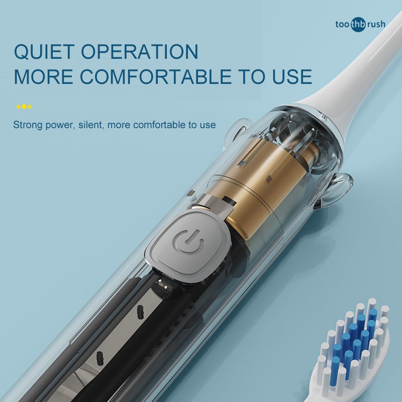 Children's Cartoon Electric Toothbrush – Soft Bristle Kids Toothbrush with Fun Animal Designs
