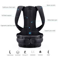 Posture Corrector Therapy Shoulder Belt – Adjustable Back Support Brace for Better Posture & Spinal Alignment