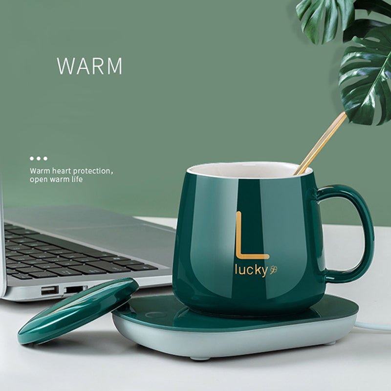 Smart Coffee Mug Warmer – Adjustable Temperature Beverage Heater for Coffee, Tea & Hot Drinks