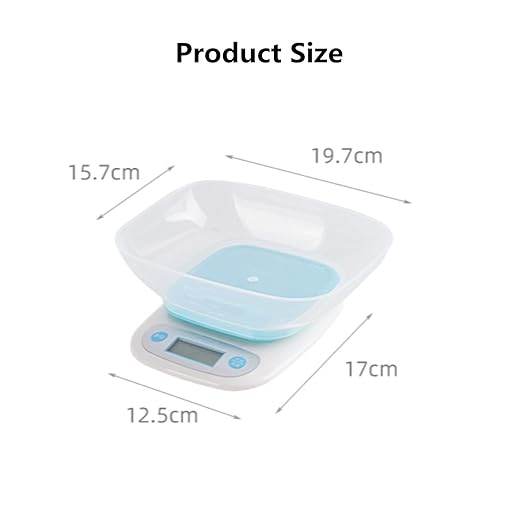Electronic Digital Scale – High Precision Weight Measuring Scale with LCD Display