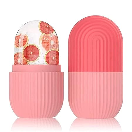 Face Glow Ice Roller – Cooling Facial Massager & Skincare Tool for Puffiness, Glow & Skin Tightening