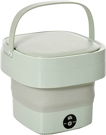 Foldable Mini Laundry Machine – Portable Compact Washing Machine for Travel, Baby Clothes & Delicate Garments