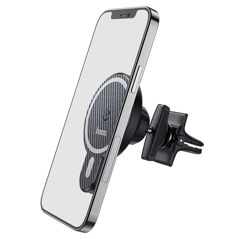 HOCO CA85 Magnetic Wireless Car Holder with Fast Charging – MagSafe Car Mount for iPhone 12/13/14/15 Series