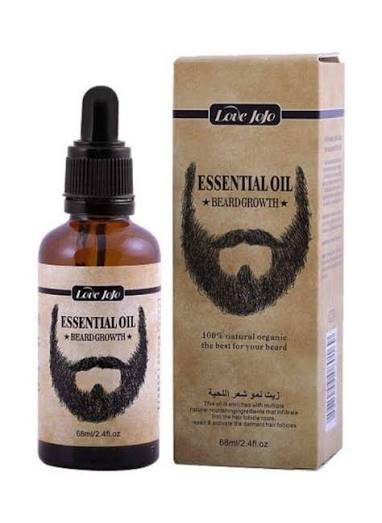Love Jojo Beard Growth Oil – Natural Beard Growth & Softening Oil for Thicker, Healthier Beards