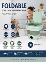 Foldable Mini Laundry Machine – Portable Compact Washing Machine for Travel, Baby Clothes & Delicate Garments