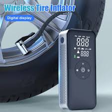 Portable Electric Air Pump – Compact Rechargeable Inflator for Tires, Air Mattresses, Sports Balls & Outdoor Adventures