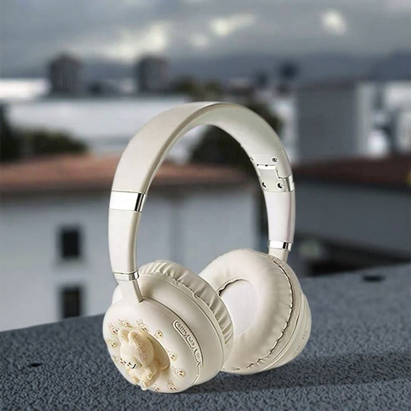 Labubu Wireless Bluetooth 5.3 Headphones – Stereo Sound, TF Card Support, HD Calls & Long Battery Life