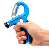 LORDEX Adjustable Grip Strength Trainer Set – 3-in-1 Hand Grip Strengthener for Forearm, Finger & Wrist Training