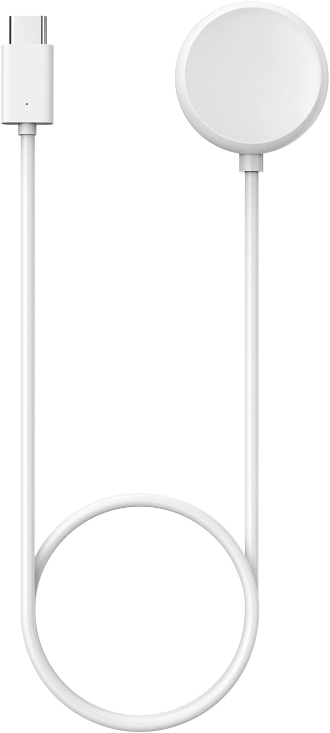 Google Pixel Watch Magnetic Wireless Charger – USB-C Fast Charging Dock for Pixel Watch Smartwatch | Portable Travel Charging Cable