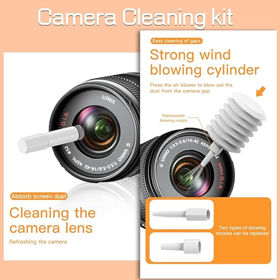 Multi-Functional Cleaning Kit – 20-in-1 Electronics Cleaning Kit for Keyboard, Laptop, Phone, Camera & Earbuds