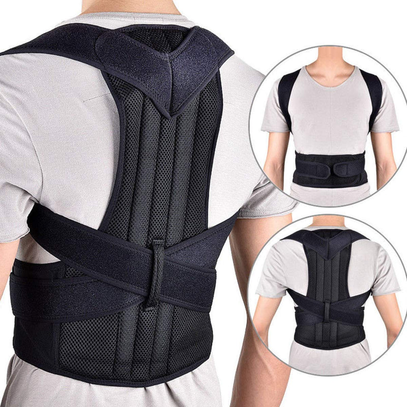 Posture Corrector Therapy Shoulder Belt – Adjustable Back Support Brace for Better Posture & Spinal Alignment