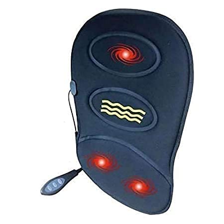 Robotic Massage Cushion with Heat – Portable Shiatsu Neck, Back & Shoulder Massager for Home, Office & Car
