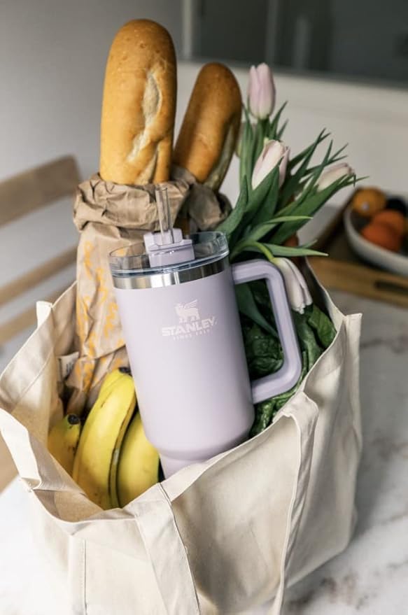 40oz Stainless Steel Vacuum Insulated Tumbler – Travel Mug with Straw & Handle | Premium Hydration Cup
